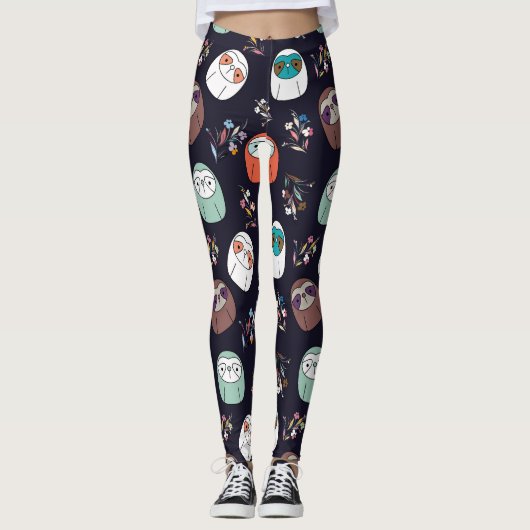 Leggings Lazy Sloth (Devant)