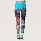 Leggings ldp SORRENTO - panorama - plage - (Devant)