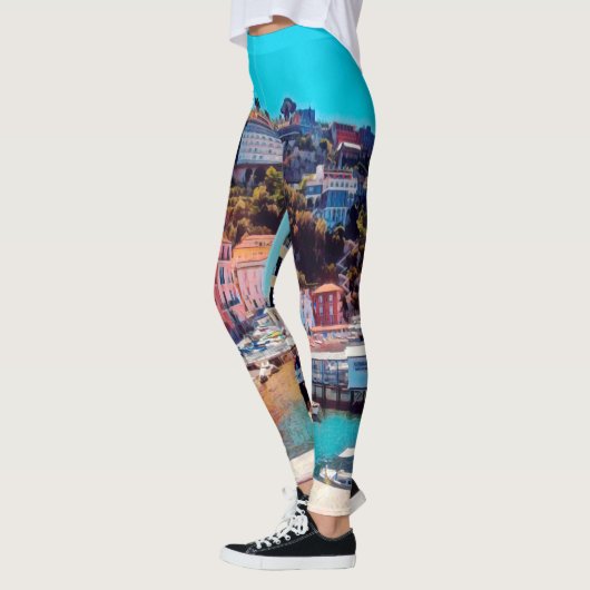 Leggings ldp SORRENTO - panorama - plage - (Gauche)