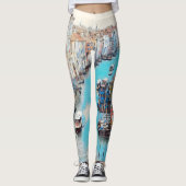 Leggings ldp VENICE - Vue sur le Grand Canal du Rialto (Devant)