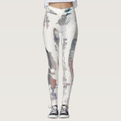 Leggings Le blanc cultivent (Devant)