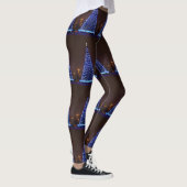 Leggings Le bleu allume l'arbre de Noël (Droite)