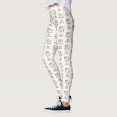 Leggings Le Café Est Le Carburant Qui M'Emmène (Gauche)