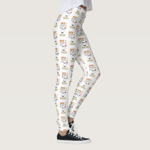 Leggings Le Café Est Le Carburant Qui M'Emmène