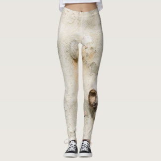 Leggings Le camouflage de platane ressemble à un motif d'éc