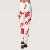 Leggings Le Canada n'est PAS à vendre (Dos)