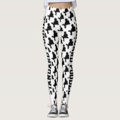 Leggings Le caniche personnalisent (Devant)