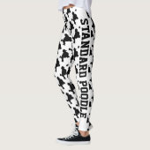 Leggings Le caniche personnalisent (Gauche)