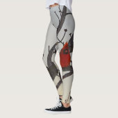 Leggings Le Cardinal Du Matin (Gauche)