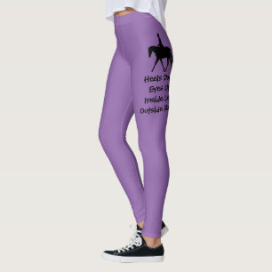 Leggings Le cavalier équestre anglais drôle de cheval gî