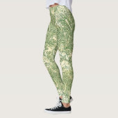 Leggings Le célèbre motif Tulip de William Morris (Gauche)