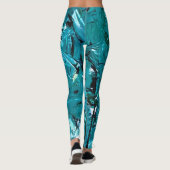 Leggings Le chaos vert (Dos)