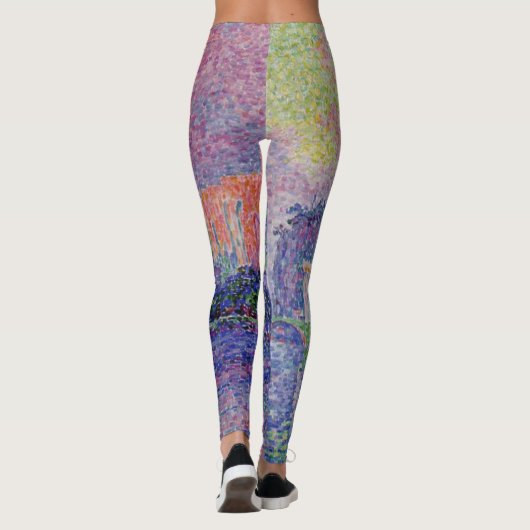 Leggings Le Château des Papes de Signac (Dos)