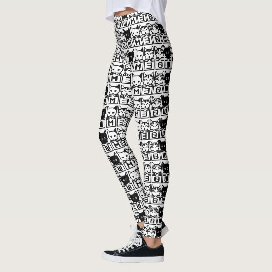 LEGGINGS LE CHATS M30W 8 BITS (Gauche)