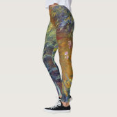 Leggings Le chemin à travers les iris par Claude Monet (Gauche)