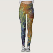 Leggings Le chemin à travers les iris par Claude Monet (Devant)