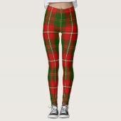 Leggings Le clan font les foins le tartan (Devant)