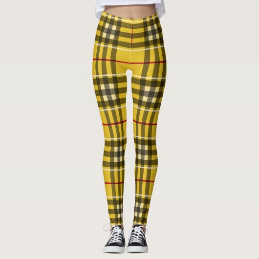 Leggings Le clan parfait MacLeod Plaid (Devant)
