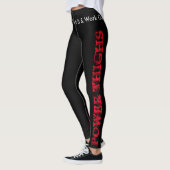 Leggings Le cool Rouge Bleu Pignon Fonctionne Selon (Gauche)