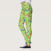 Leggings Le cycle de vie d'un cobaye (Gauche)