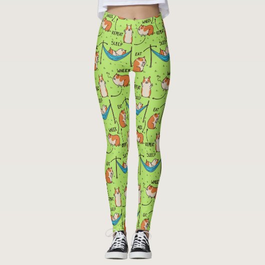 Leggings Le cycle de vie d'un cobaye (Devant)