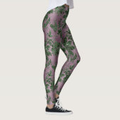 Leggings Le design de la série Velvet vert 18 (Droite)