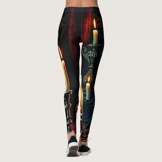 Leggings Le design des secrets interdits de l'avenir (Dos)
