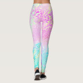 Leggings Le design Iridescente Leopard Series 10 (Dos)