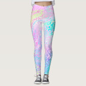 Leggings Le design Iridescente Leopard Series 10 (Devant)