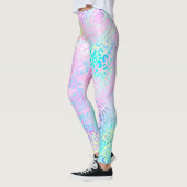 Leggings Le design Iridescente Leopard Series 10 (Gauche)