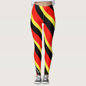 Leggings Le Deutschland - drapeau allemand (Devant)