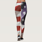 Leggings Le drapeau américain - Old Glory (Dos)