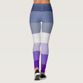 Leggings Le drapeau de la fierté lesbienne boucher de Slipp (Dos)