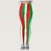 Leggings Le drapeau de l'Italie - La Bandiera Italiana (Devant)