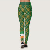 Leggings Le drapeau irlandais du jour de Patrick de saint (Dos)