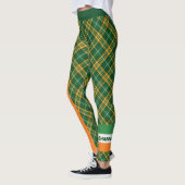 Leggings Le drapeau irlandais du jour de Patrick de saint (Gauche)