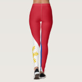 Leggings Le drapeau national des Philippines (Dos)