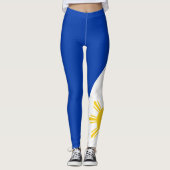 Leggings Le drapeau national des Philippines (Devant)
