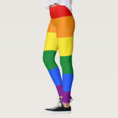 Leggings Le drapeau Rainbow Pride (Gauche)