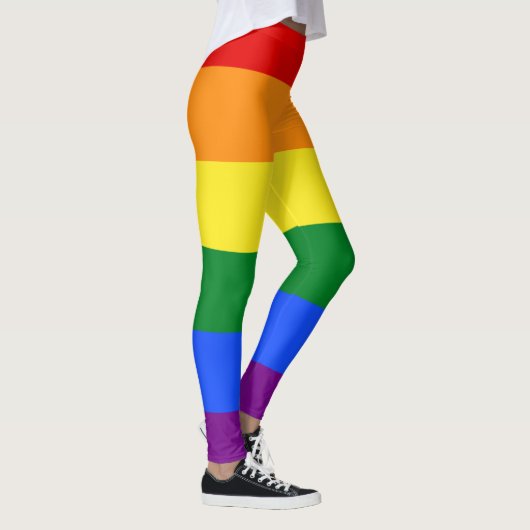Leggings Le drapeau Rainbow Pride (Droite)