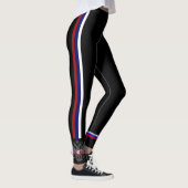 Leggings Le drapeau rayé de la Russie (Droite)