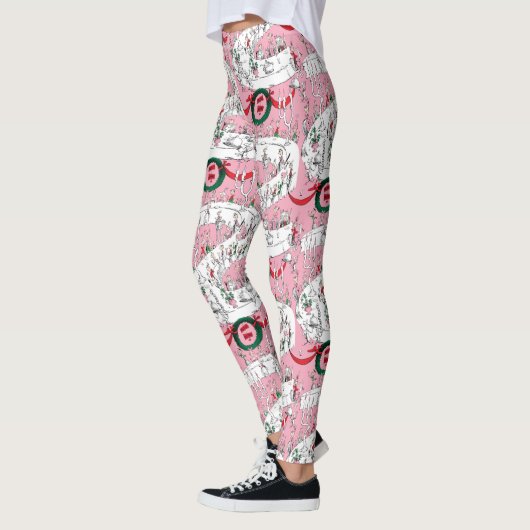 Leggings Le festin de Noël des Whos (Gauche)