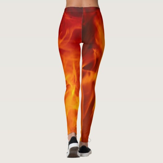 Leggings Le feu ! (Dos)