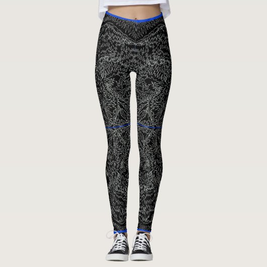 Leggings Le feu dans le vide (Devant)