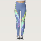 Leggings Le feu de coeur : Guêtres : Arc-en-ciel de (Devant)