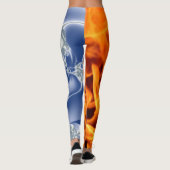 Leggings Le feu et glace (Dos)