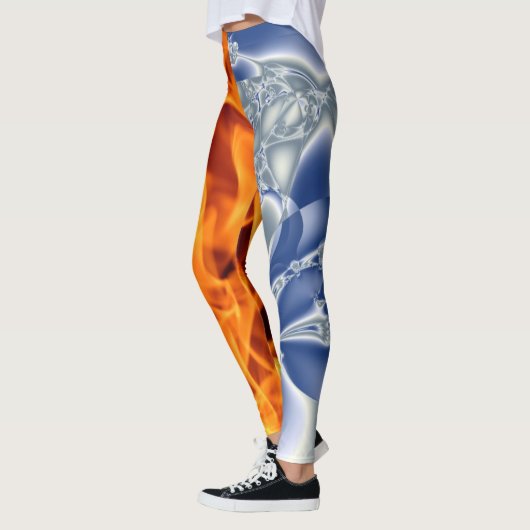 Leggings Le feu et glace (Gauche)