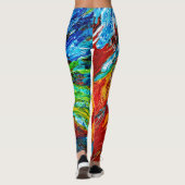 Leggings Le feu et glace Elementals (Dos)