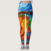 Leggings Le feu et glace Elementals (Devant)