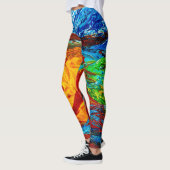 Leggings Le feu et glace Elementals (Gauche)